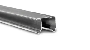 barra riel u-20 x 1,5 mts corredera -ducasse