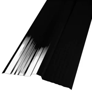 caballete teja continua lcs pp 0.4x408x3000 negro