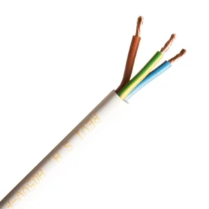 cordon mediado 500v h05vv-f 3x1,5mm gris