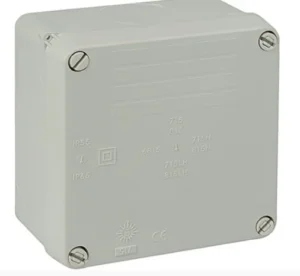 caja estanca s/salida 100x100x50 solera (600031)