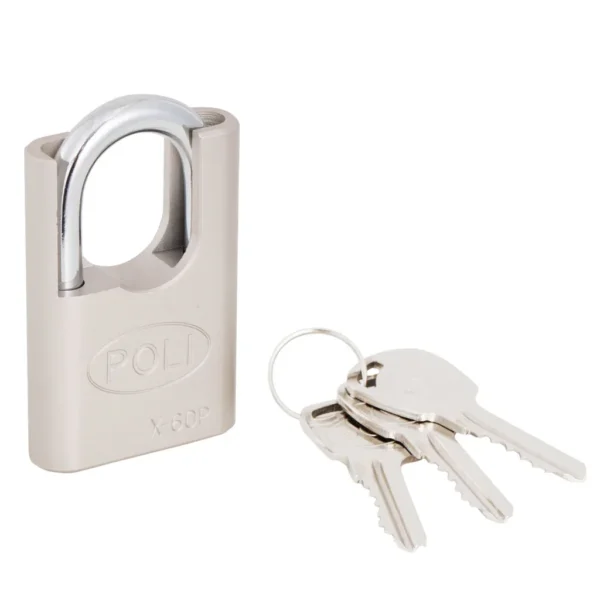 candado poli x60p mm c/hombros nis bt 157251 - Imagen 4