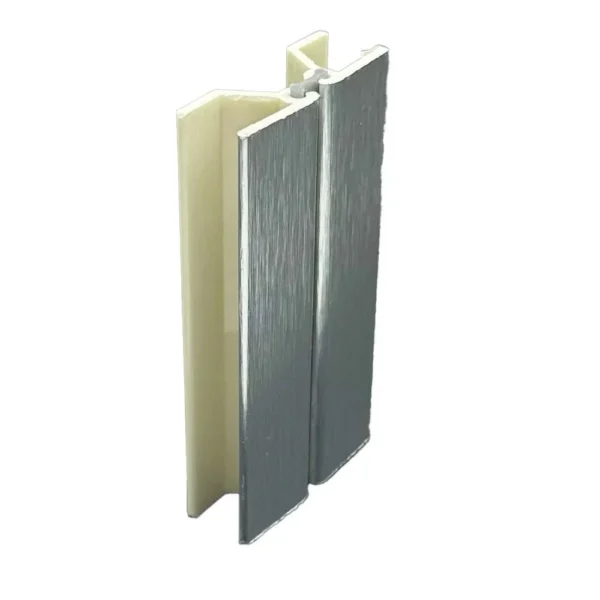 conector flexible zocalo aluminio 150 mm prisma - Imagen 2