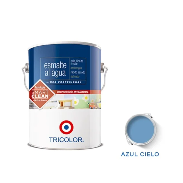 esmalte al agua profesional azul cielo 1gl - Imagen 2