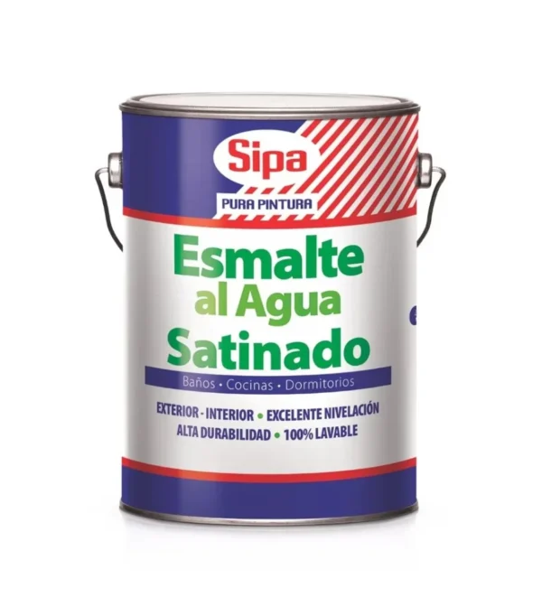 esmalte al agua satinado base w gl 41750801