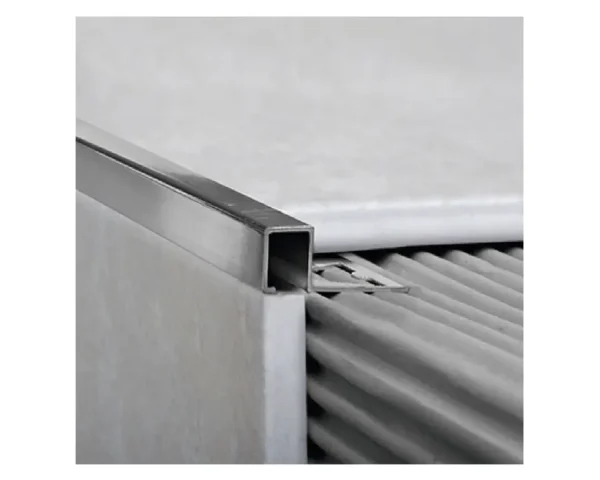 guardacanto alum 10x10mmx2,5m crom bril 3421 atrim - Imagen 2