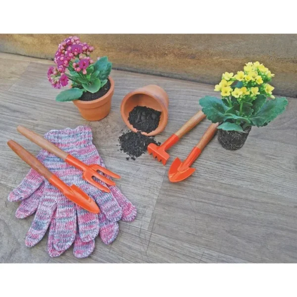 kit para jardin 4 pz, mgo madera  tramontina - Imagen 3