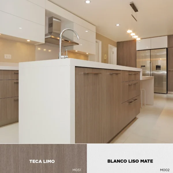mdf pin teca limo 1,52 x 2,44 x 3 mm - Imagen 2
