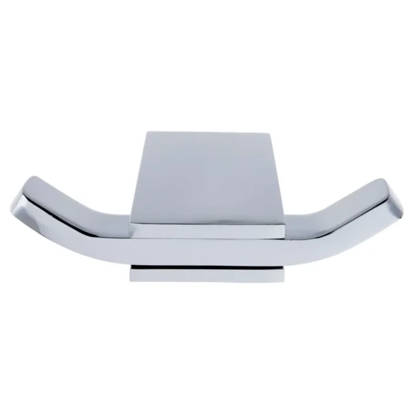 percha doble ziinc cromado edith (2811-90) duschy - Imagen 2
