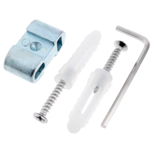 percha doble ziinc cromado edith (2811-90) duschy - Imagen 3