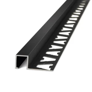 perfil quadra 10mm negro mate 2,5m 1703 atrim