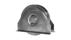 rueda porton con placa 64mm  100kg