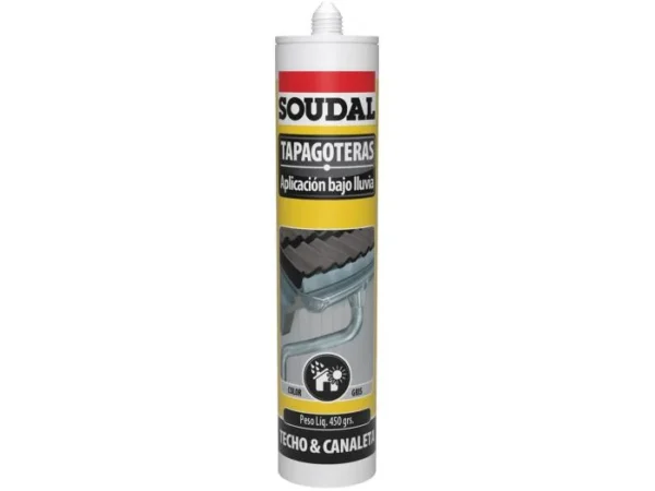 tapagoteras soudal 450gr aplic bajo lluvia (147332