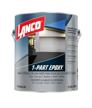 esmalte 1 part epoxy deep 1gl lanco