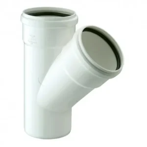 vee pvc sanitario 40 blanco c/goma