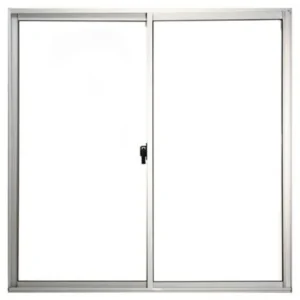 ventana aluminio mate 100x100